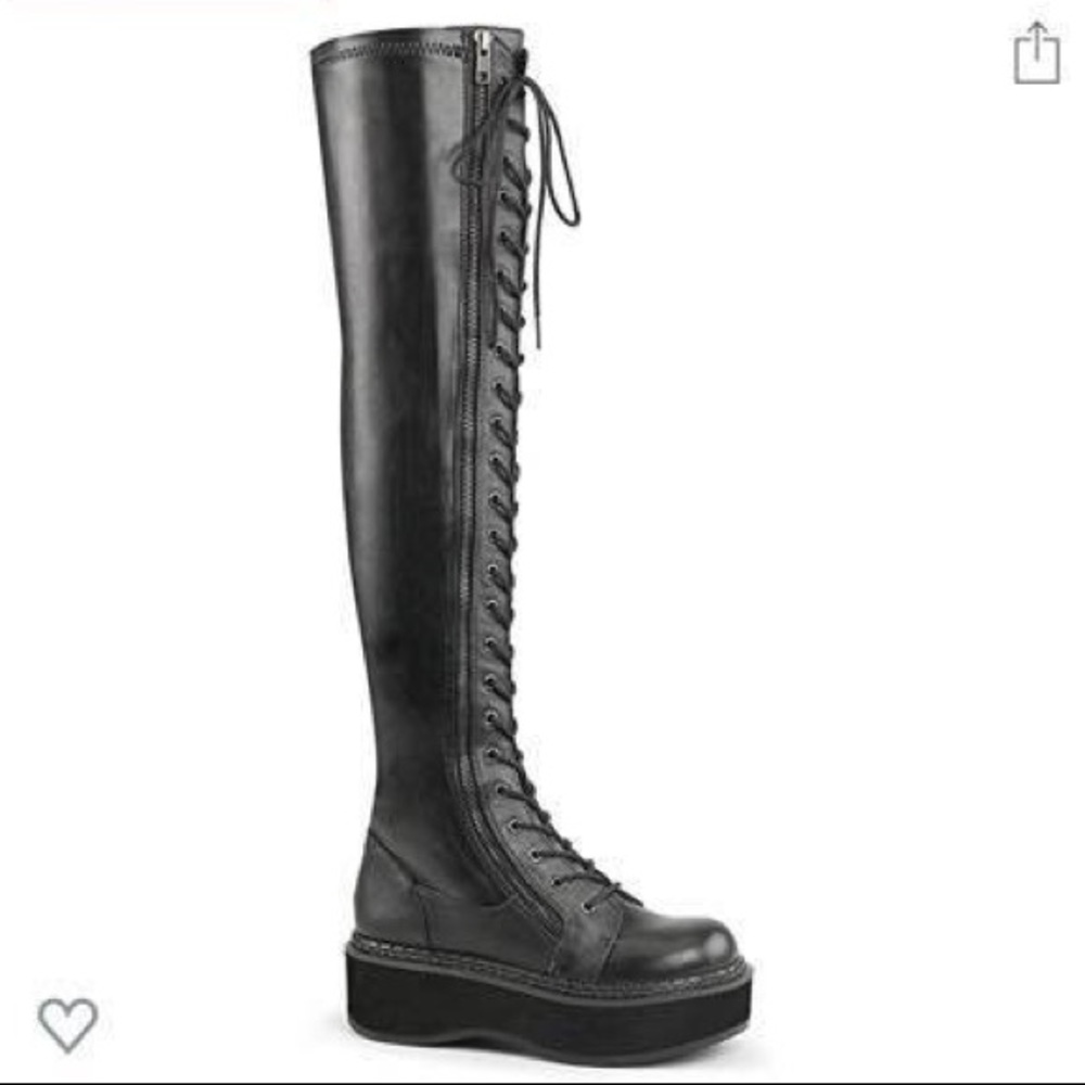 Demonia Over the Knee Boots